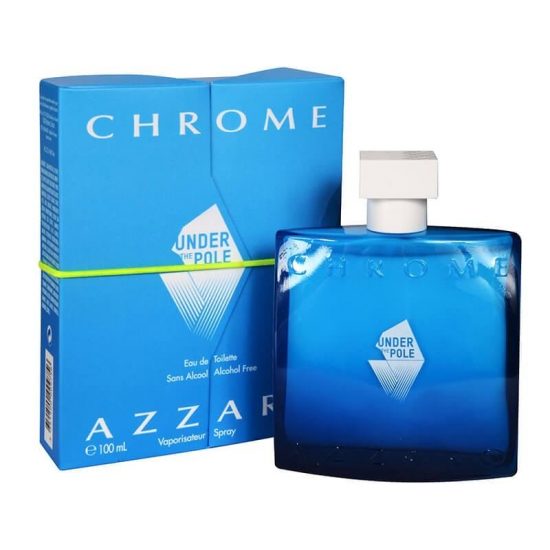 Chrome under the Pole (Alcohol Free) Edt Spray 100ml - Azzaro