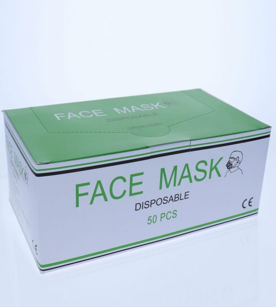3 ply Face Masks (Pack of 50)